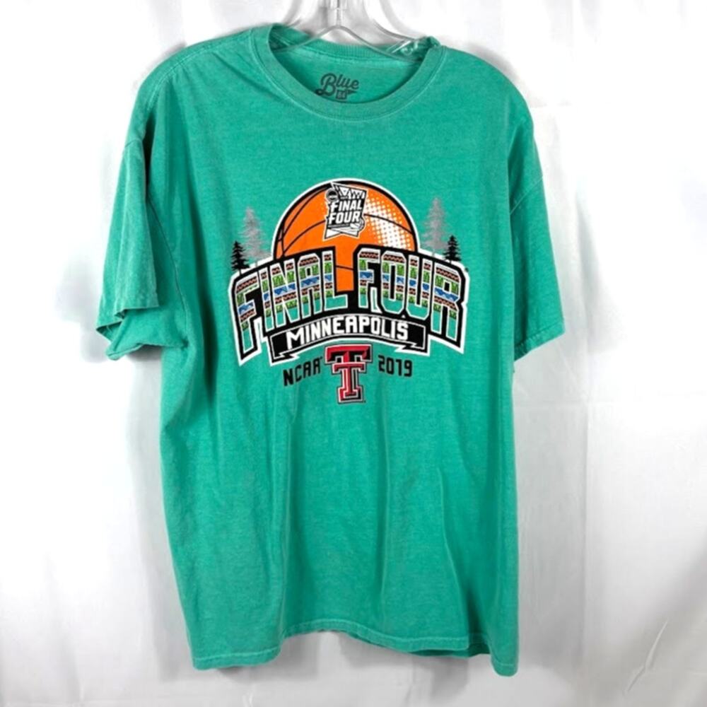 2019 Final Four Minneapolis XL Texas Tech Red Raiders T-Shirt